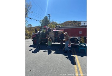 Pomfret-Teago Firefighters Join Pomfret 250 Celebration