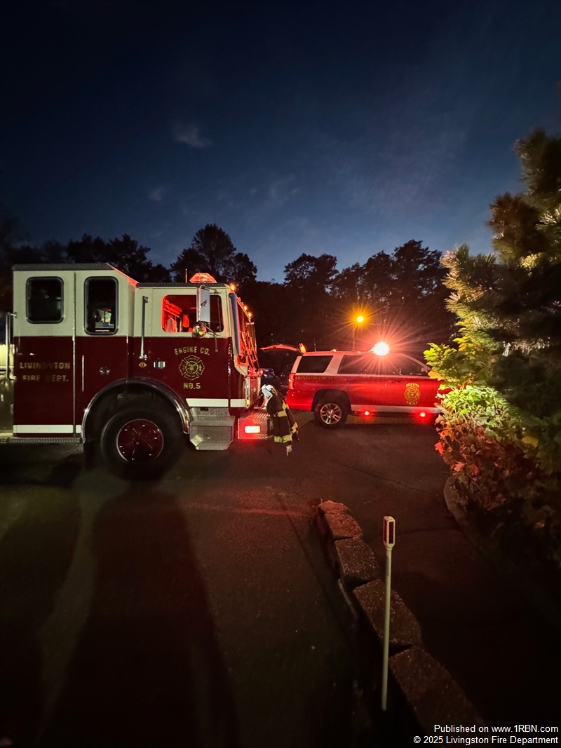 Fire Search Engines 1, 3, and 5 Operate at Cedar Hill Deck Fire