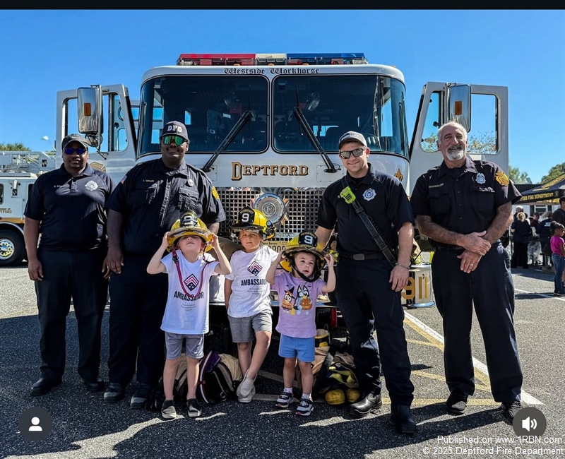 Deptford Fire Department Hosts Open House at Memorial Park