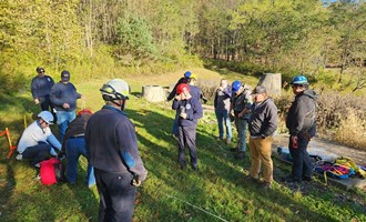Members Complete Ropes Rescue Operations Training with Dauntless Fire Co., Enhancing Cross-Training Skills