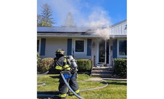Burlington Firefighters Responded to Second-Alarm House Fire
