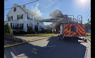 Canteen 1 Assisted Firefighters at Providence Structure Fire