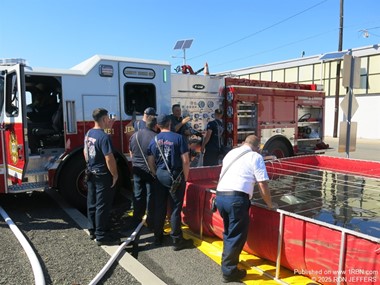 Jersey City water supply tender drill