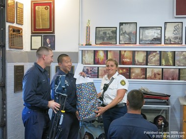 Jersey City chief of training, Deputy Chief Constance Zappella