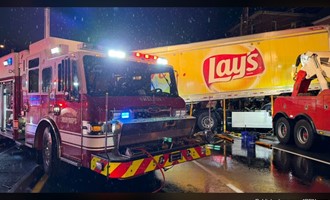 Derby Crash Required Heavy-Vehicle Stabilization and Extrication