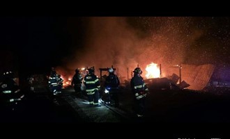 No Injuries Reported as Firefighters Contain Heavy Fire on Old Albany Post Road