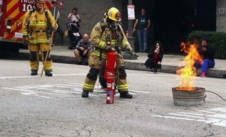 Monrovia Fire & Rescue Fire Prevention Week Open House.