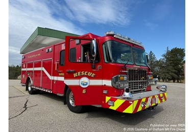 Durham Firefighters Welcomed New Rescue Truck and Began Training