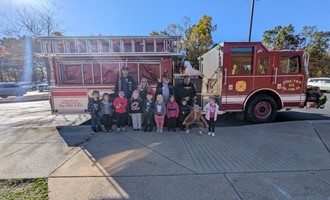 Firefighters Visit Penns Manor Elementary for Annual Fire Prevention Program