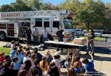Fire Prevention Day Brings Safety Lessons to Allamuchy School