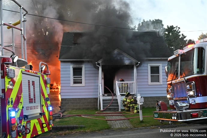 Second Alarm structure fire 