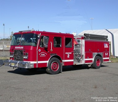 Former Essex Fells Pumper at Meadowlands