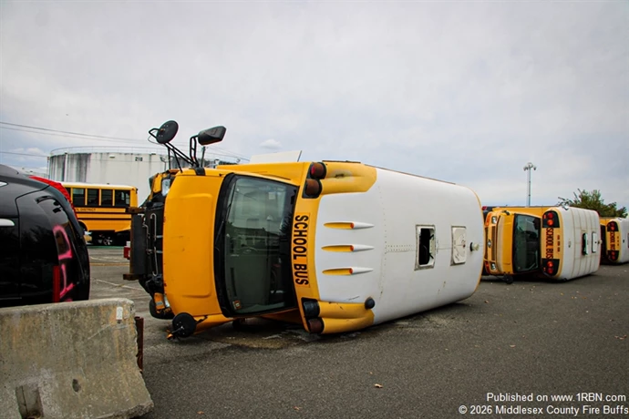 Woodbridge Twp MCI School Bus Drill 10-17-26