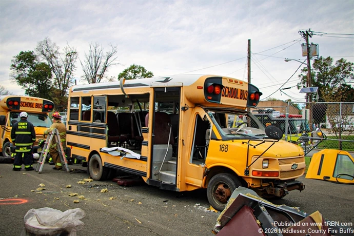 Woodbridge Twp MCI School Bus Drill 10-17-26