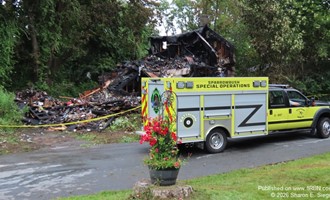 Rapidly burning 196-year-old home claims life of Sparrowbush, NY man