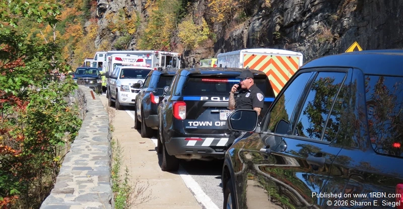 A high angle rescue safely recovered a male subject from the steep Hawks Nest cliff below this month.