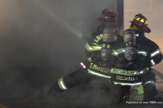 Building Fire Demonstration