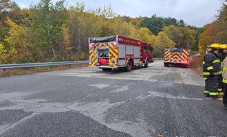 Morning Collision at Route 25 and Prospect Hill Road Prompts Automatic Aid Response