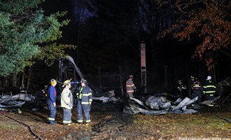 Fully Involved Garage Fire Destroys Snowmobile Collection in Boonville