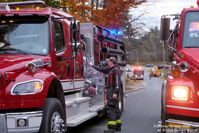 Fully Involved Garage Fire Destroys Snowmobile Collection in Boonville