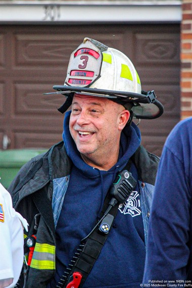 Rahway Fire Chief Michael Roberts
