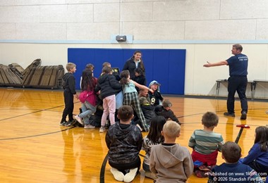 Demystifying the Gear: Firefighters Teach Calm and Confident Emergency Action at Local School