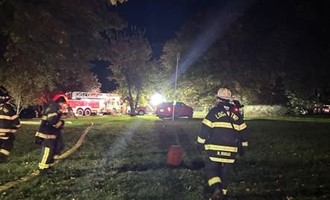Logan Township Crews Assist at East Greenwich House Fire