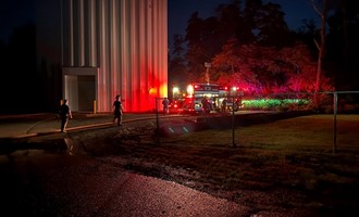 Squad 1311 Responds From Drill to Support East Greenwich Fire