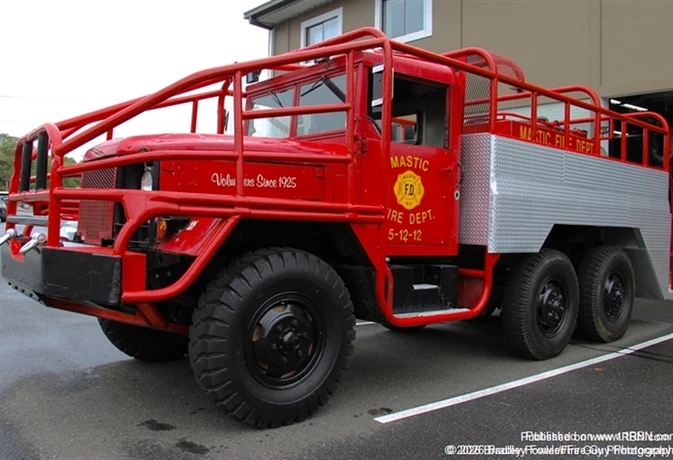 Mastic Fire Department Brush Truck 5-12-12 on display