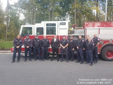 Danbury FD Lt. Doug Zaniewski Ties the Knot!