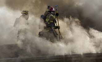 Three-Alarm Structure Fire in Brea