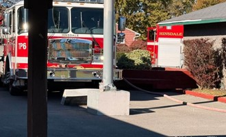 Tanker Pumper 6 and Rescue 5 Mitigate Roadway Hazards at Highway Collision