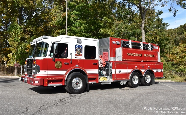Wading River, NY 2025 Spartan Metro Star/Marion 1500gpm. 3000 gallons water tank