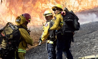 Vegetation Fire Burns Over 20 Acres in Brea