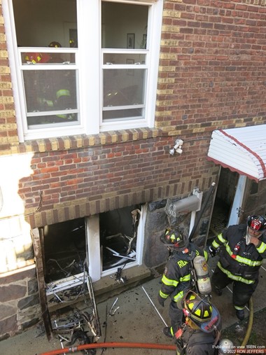 Basement Fire in Palisades Park