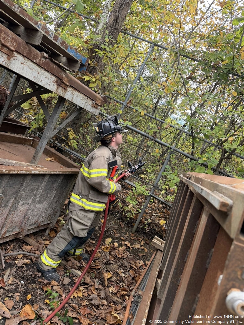 Power Restored After Crews Extinguish Brush Fire in Wayne