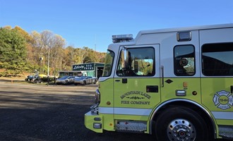 Mountain Lake Fire Company Participates in Touch-A-Truck Event