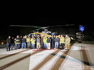 Fredon Volunteer Fire Company Hosts LZ Safety Training with Regional Partners