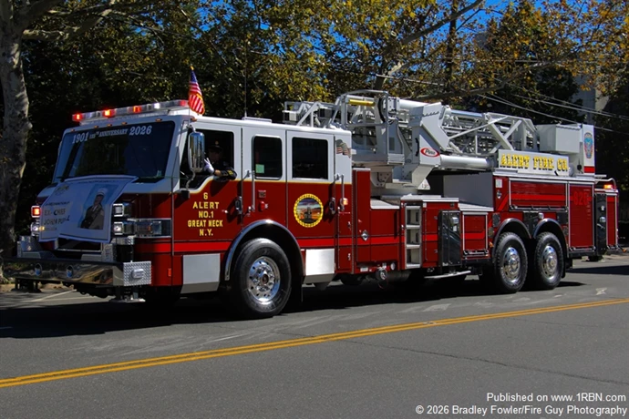 Great Neck Alert Fire Company Tower Ladder 826