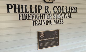 Cedar Hammock Fire Rescue Dedicates Survival Maze in Honor of Battalion Chief Phil Collier