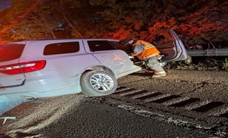 Morning Gridlock on I-95: Westport Firefighters Handle Single-Car Crash Near Exit 18