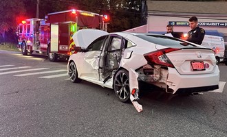 2 Car Accident with 2 Injuries