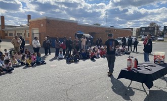 Folcroft Fire Company Brings Fire Safety to Delcroft Students