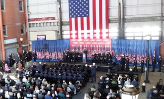 FDNY HOLDS PROMOTION CEREMONY FOR FIRE OFFICERS