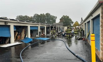 Working Commercial Fire: Newington Volunteers and Task Force 51 Tackle Alumni Road Blaze