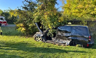 Rapid Extrication: Firefighters Free Trapped Motorist on Ellington Road in Minutes