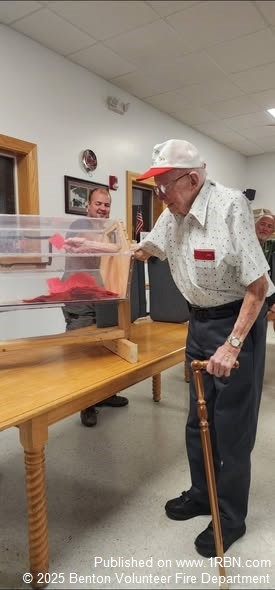 Benton Fire Department Mourns Founding Member