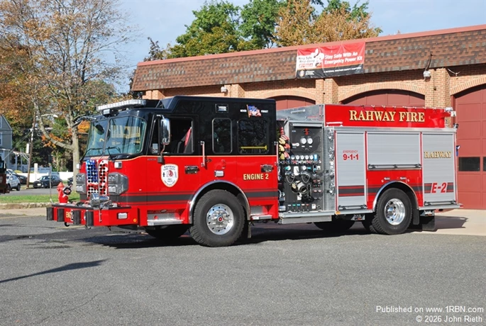 Rahway NJ FD E2 2026 Spartan /Spartan 1500/750.