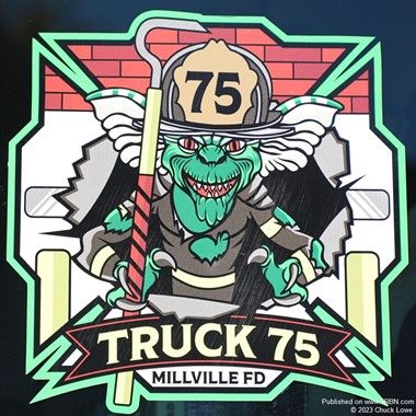 Millville Truck 75 logo
