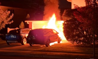 Port Washington Responded to Vehicle Fire Near Single-Family Home